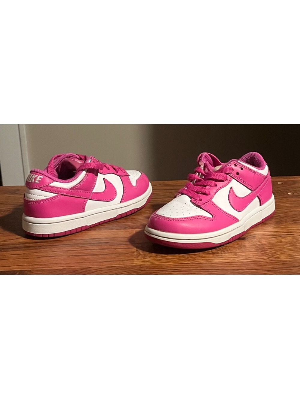Nike Dunk Low Active Fuchsia Sneakers Kids Size 11C
